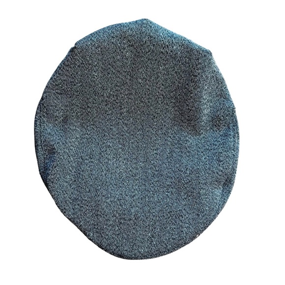 J. Crew | Grey Wool Herringbone Classic Driving Cap Size L/XL - Picture 4 of 8